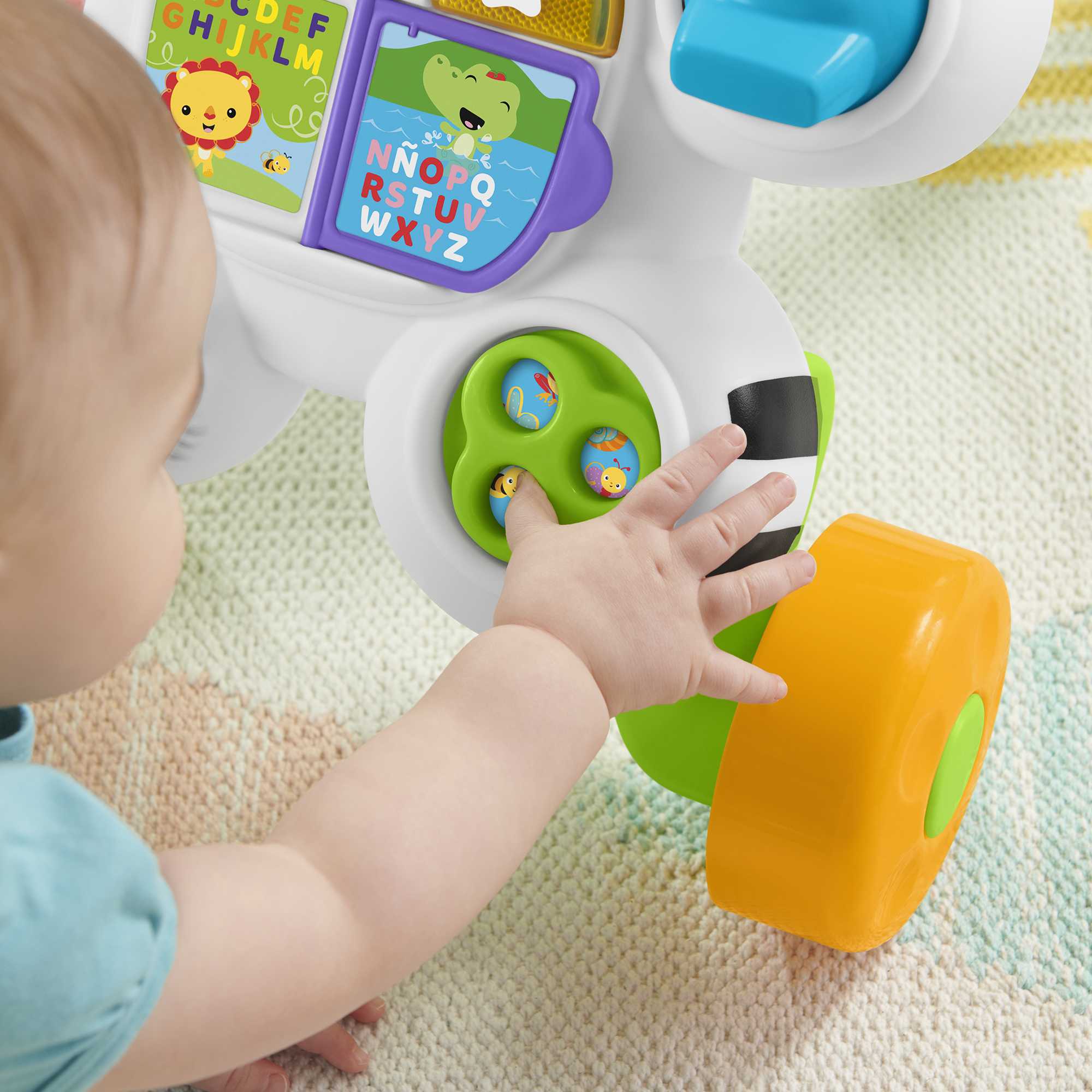 Fisher-Price Infant-Walkers Andador para Bebês Zebra de Aprendizagem