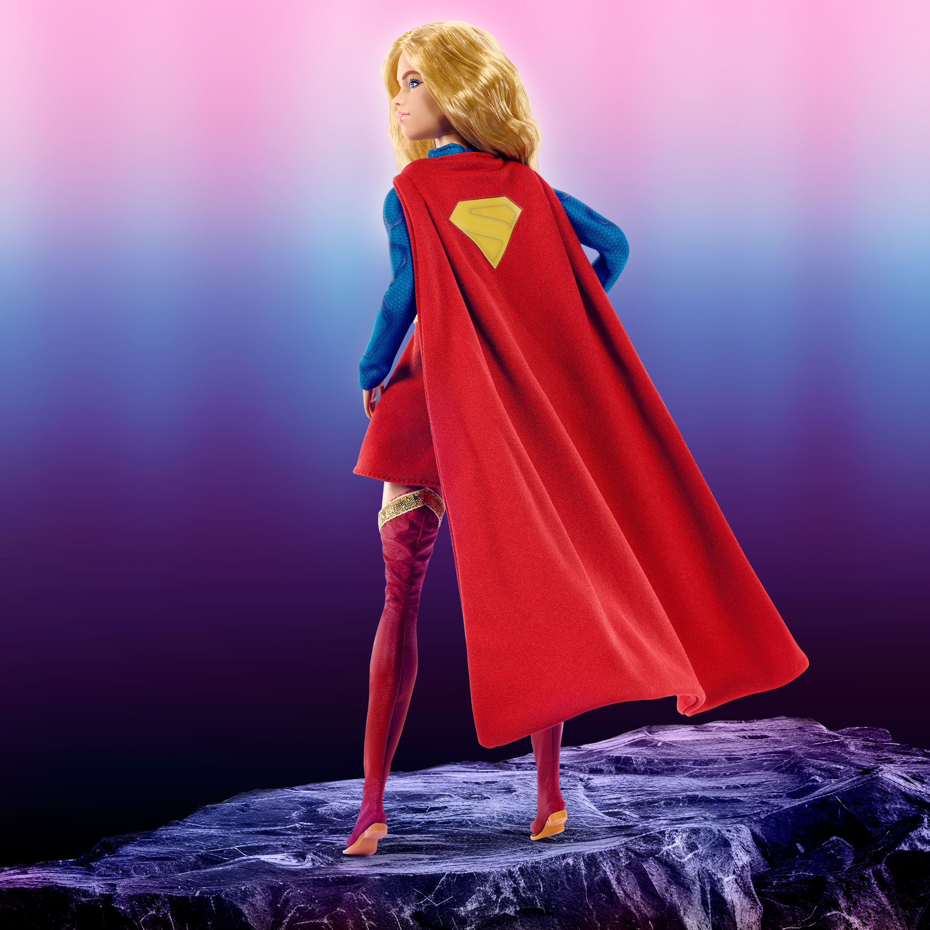 Barbie Signature DC Supergirl Fashion Doll, Super Hero Costume With Cape