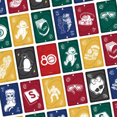 Uno® Jeu de Cartes Rouge Rubis 80Ans Mattel