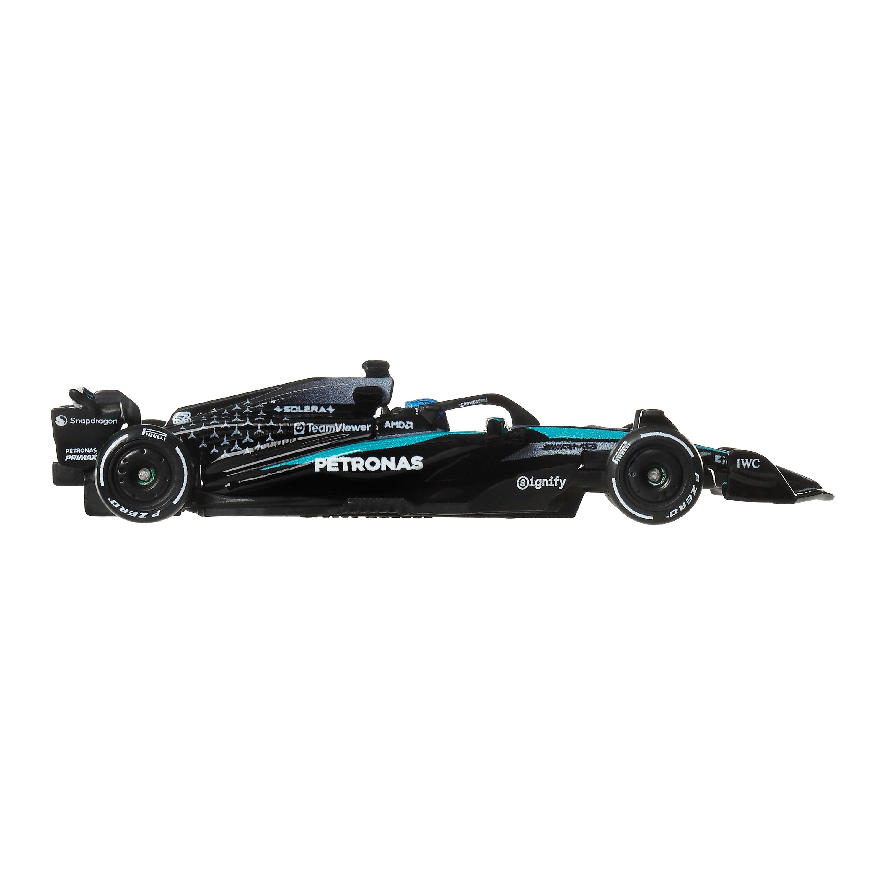 Hot Wheels Collector Vehículo de Colección Equipo Mercedes-AMG PETRONAS Formula 1 George Russell