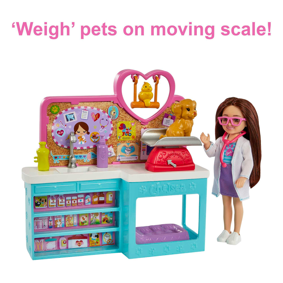 Barbie Chelsea Doll And Playset