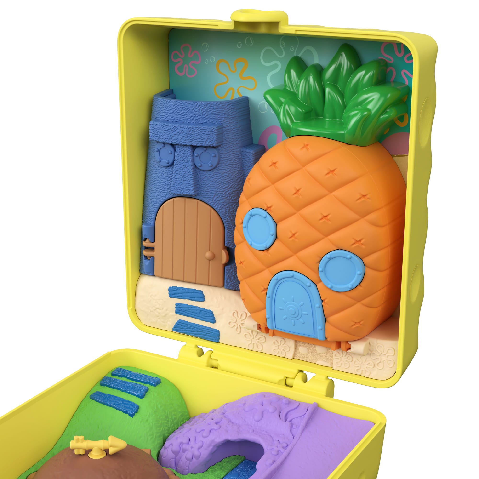 Polly Pocket Conjunto de Brinquedo Polly pocket conjunto de brinquedo compacto bob esponja