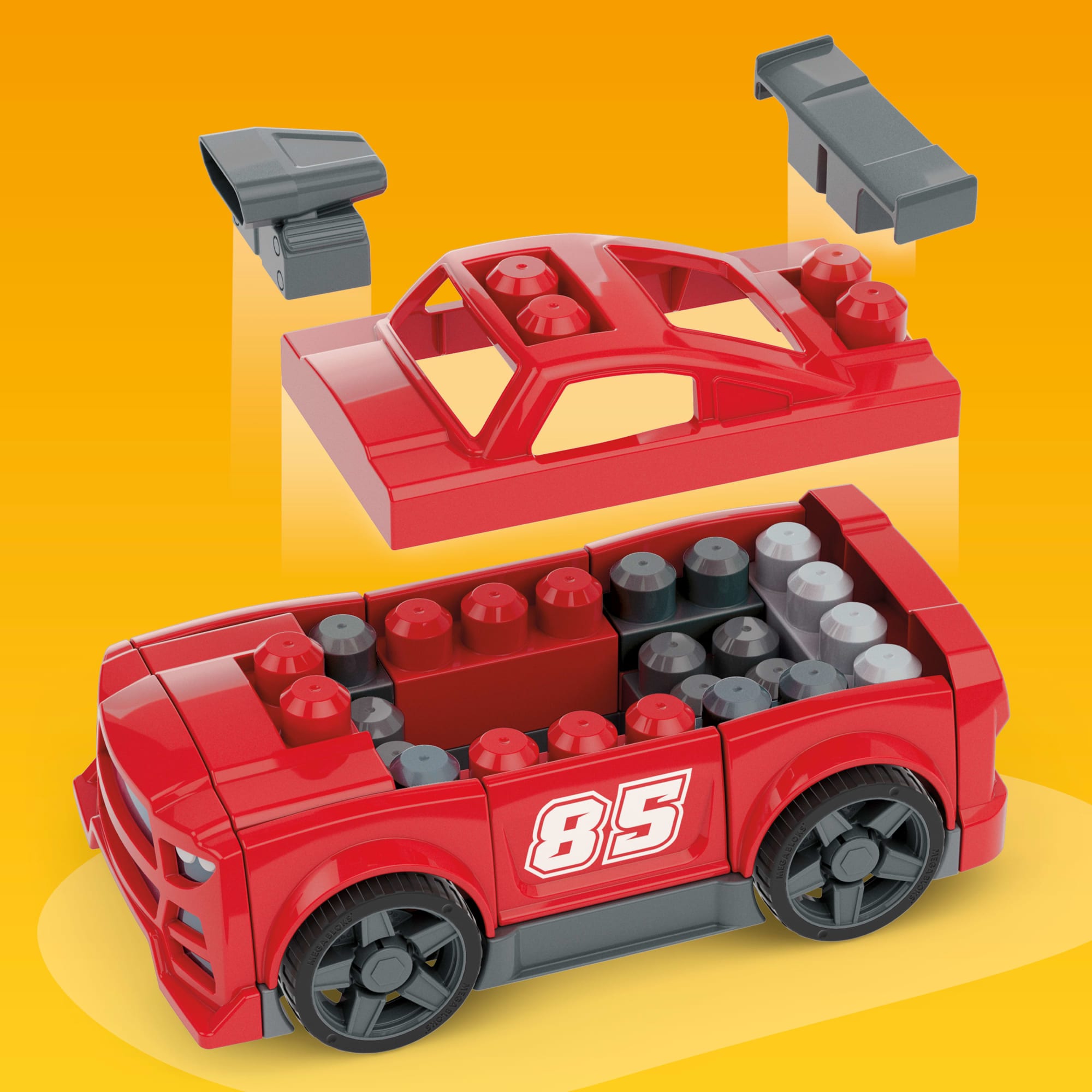 Mega Bloks® Ma Voiture de Course à Construire