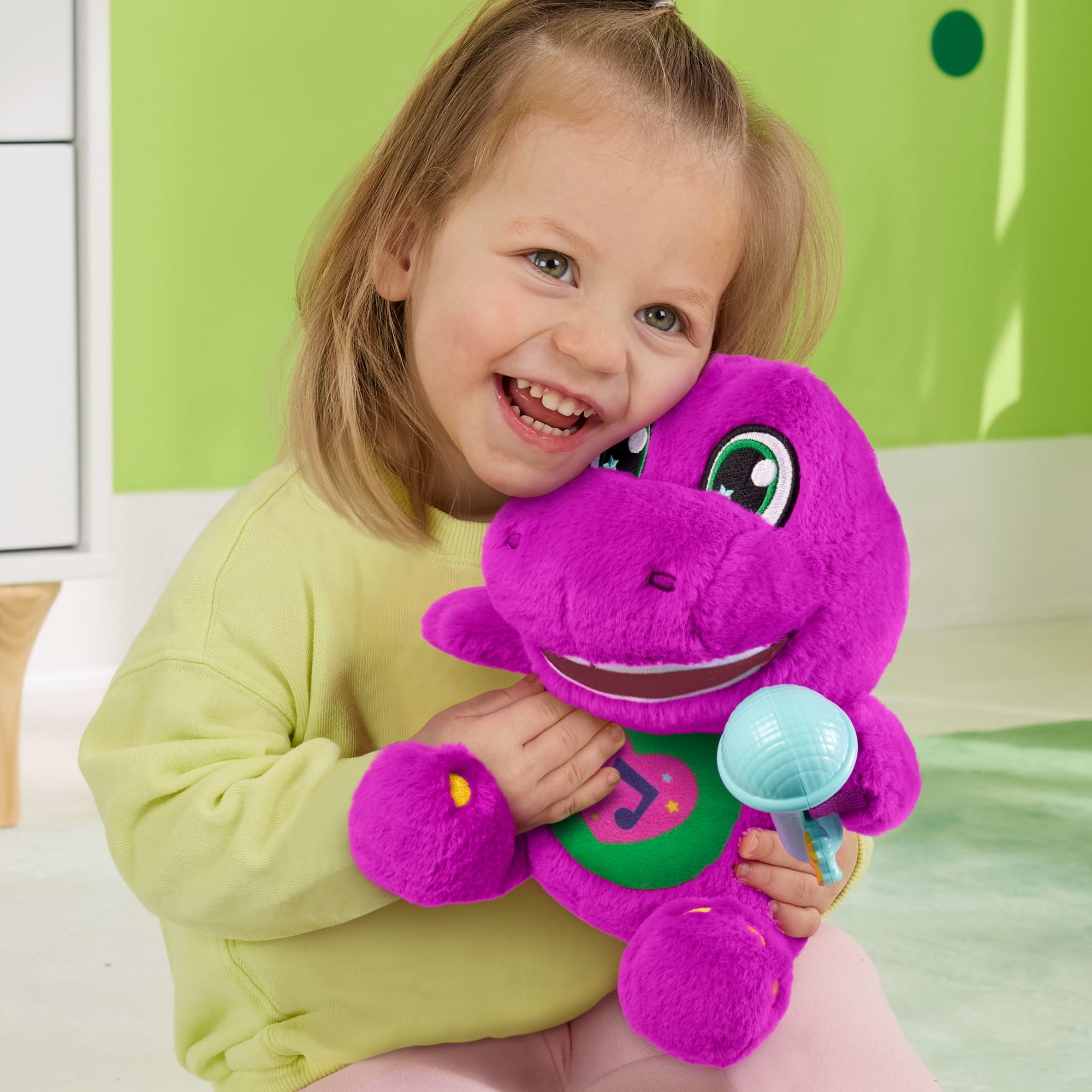 Fisher-Price Barney’S World Peluche Barney Chantant