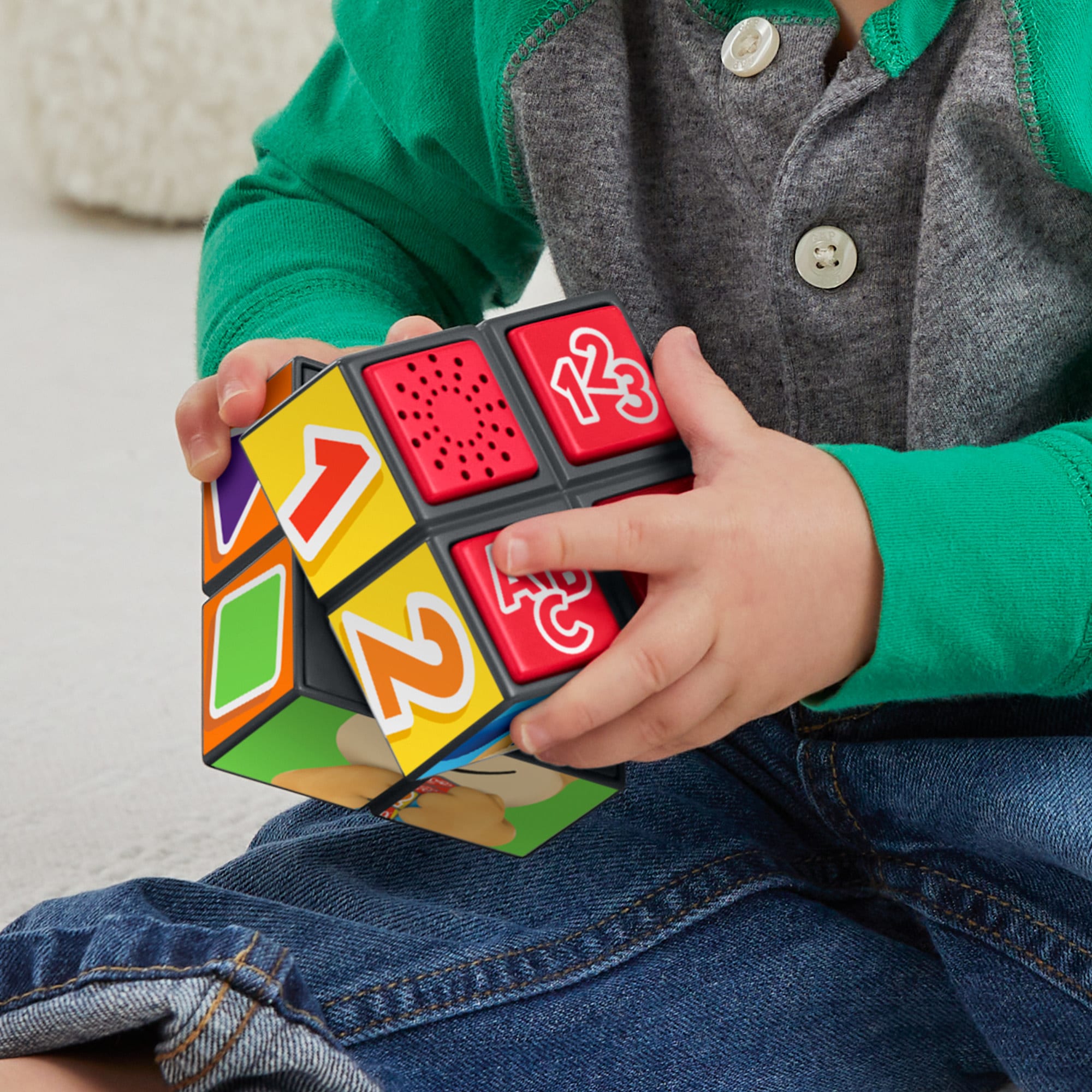 Rires et Éveil Cube D’Activités de Puppy, Jouet D’Apprentissage