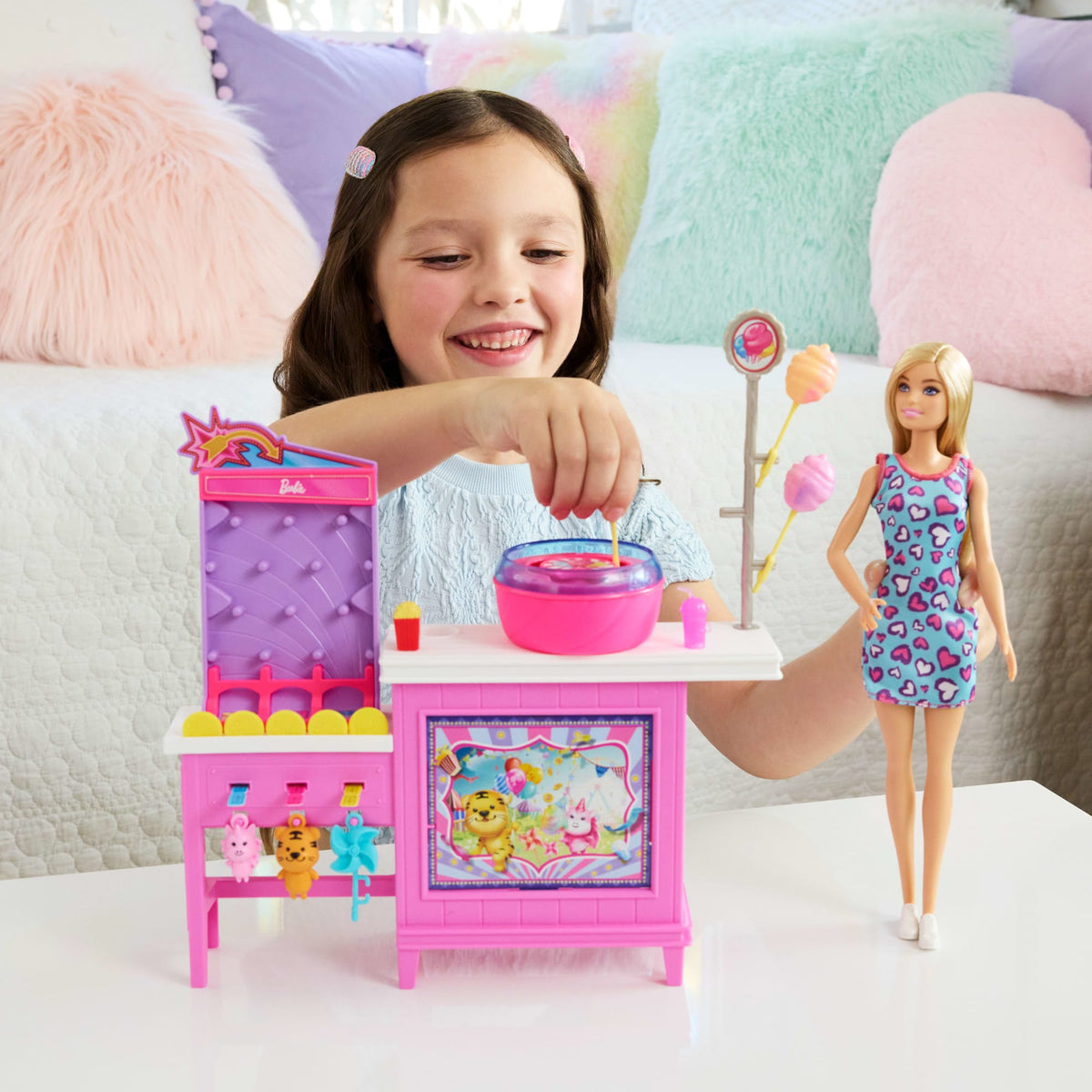 Barbie Conjunto de Brinquedo Os Mistérios da Barbie: Detetives da Praia Estação de Algodão