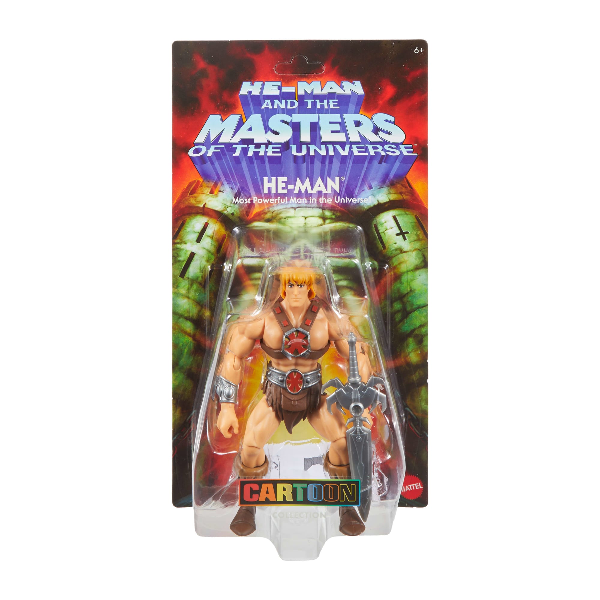 Masters Of The Universe Origins 200X Cartoon Collection He-Man Action Figure, Motu 5.5 inch Hero Toy