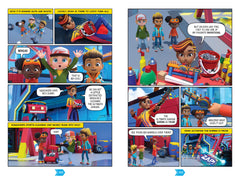 Hot Wheels Let's Race: Cleanup Challenge (Comic Reader)