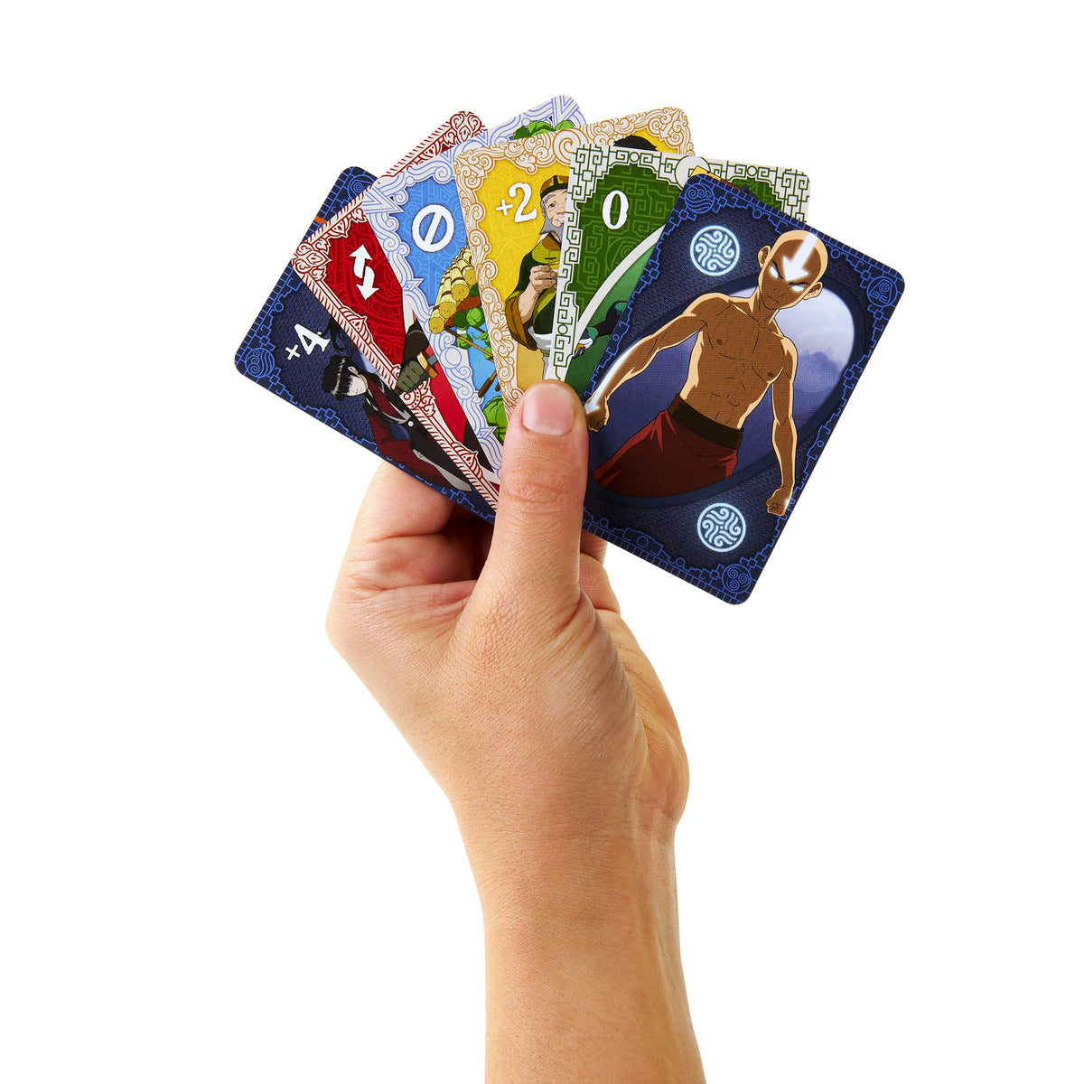 Mattel Games UNO Fandom Avatar: The Last Airbender Card Game With Collectible Foil Card For Kids, Adults & Family Night