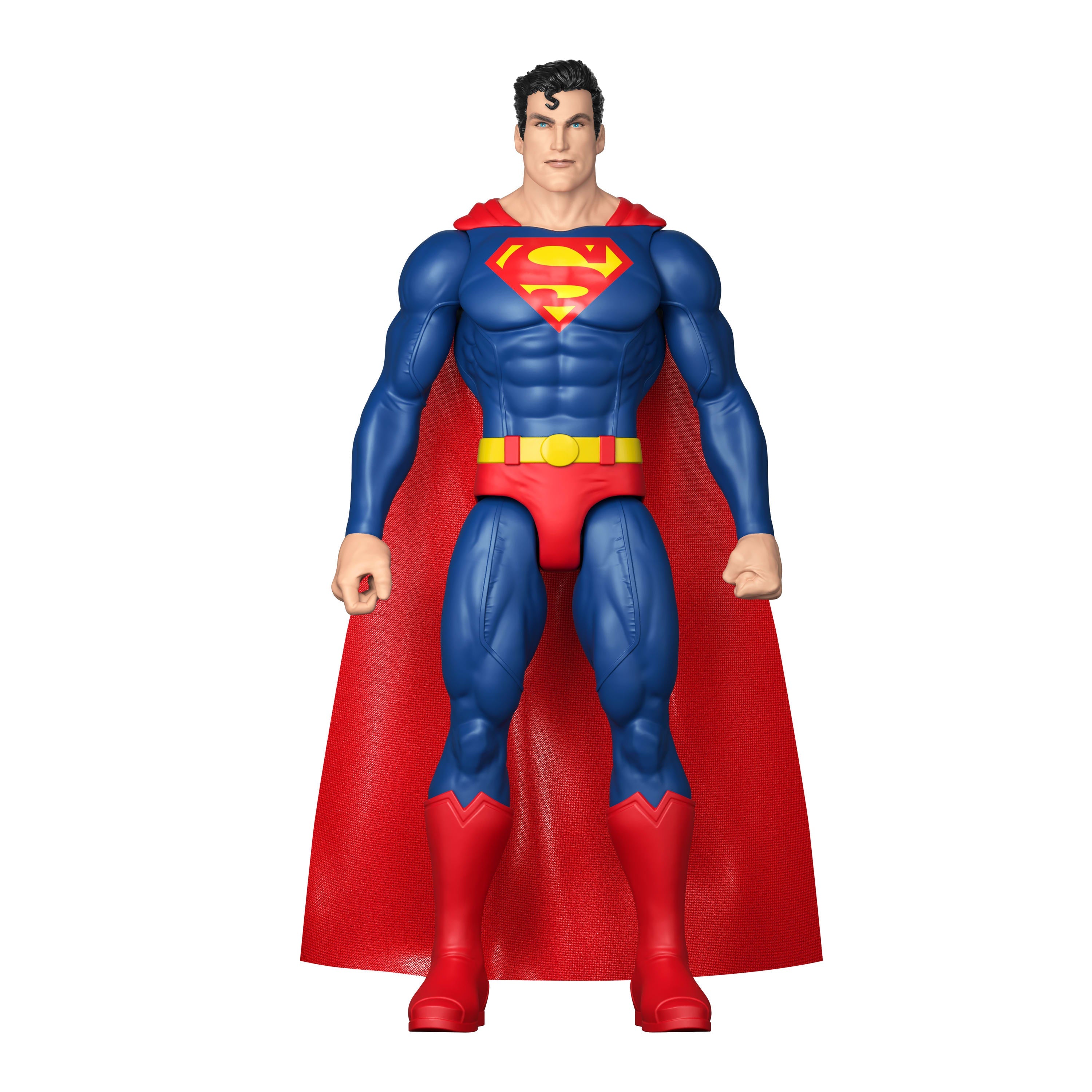 DC 12-Inch Superman Action Figure, Classic Super Suit, 7 Points Of Articulation