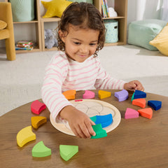 Casse-Tête en Bois de La Roue des Couleurs de Fisher-Price