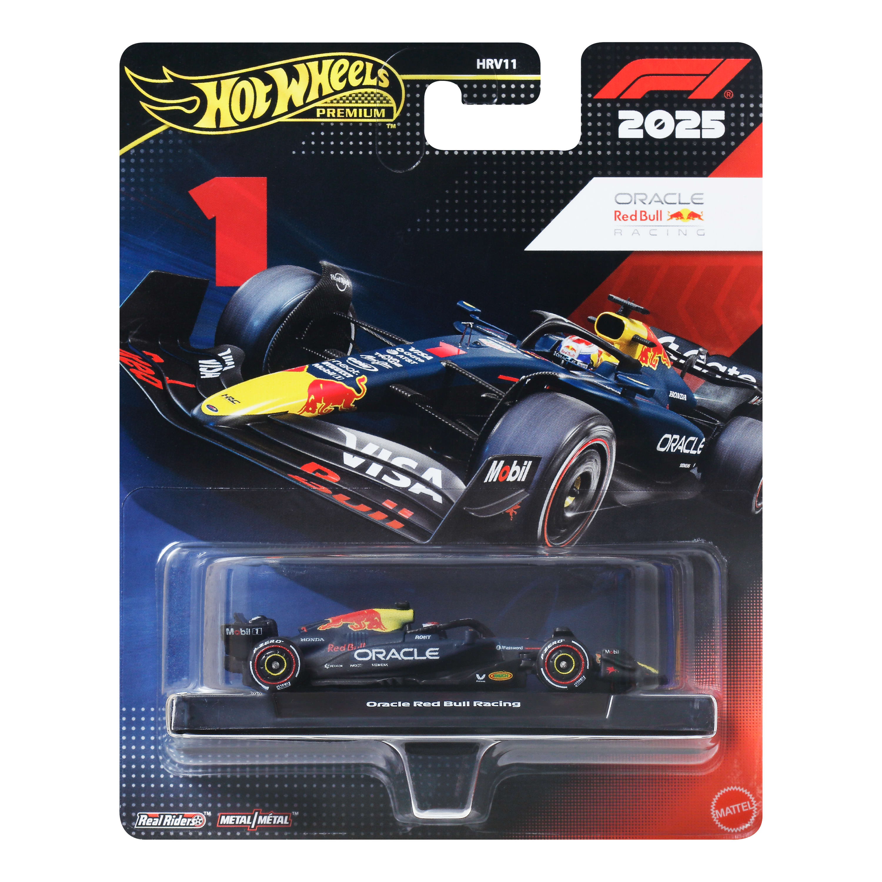 Hot Wheels Collector Veículo de Coleção Equipe Oracle Red Bull Racing Formula 1 Max Verstappen