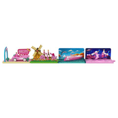 Barbie Mini BarbieLand Vehículo para Muñecas La Película Barbie y Ken en Bote