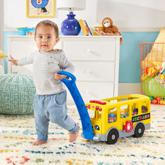 Little People Brinquedo para Bebês Caminhão Escolar Fazendo Novos Amigos