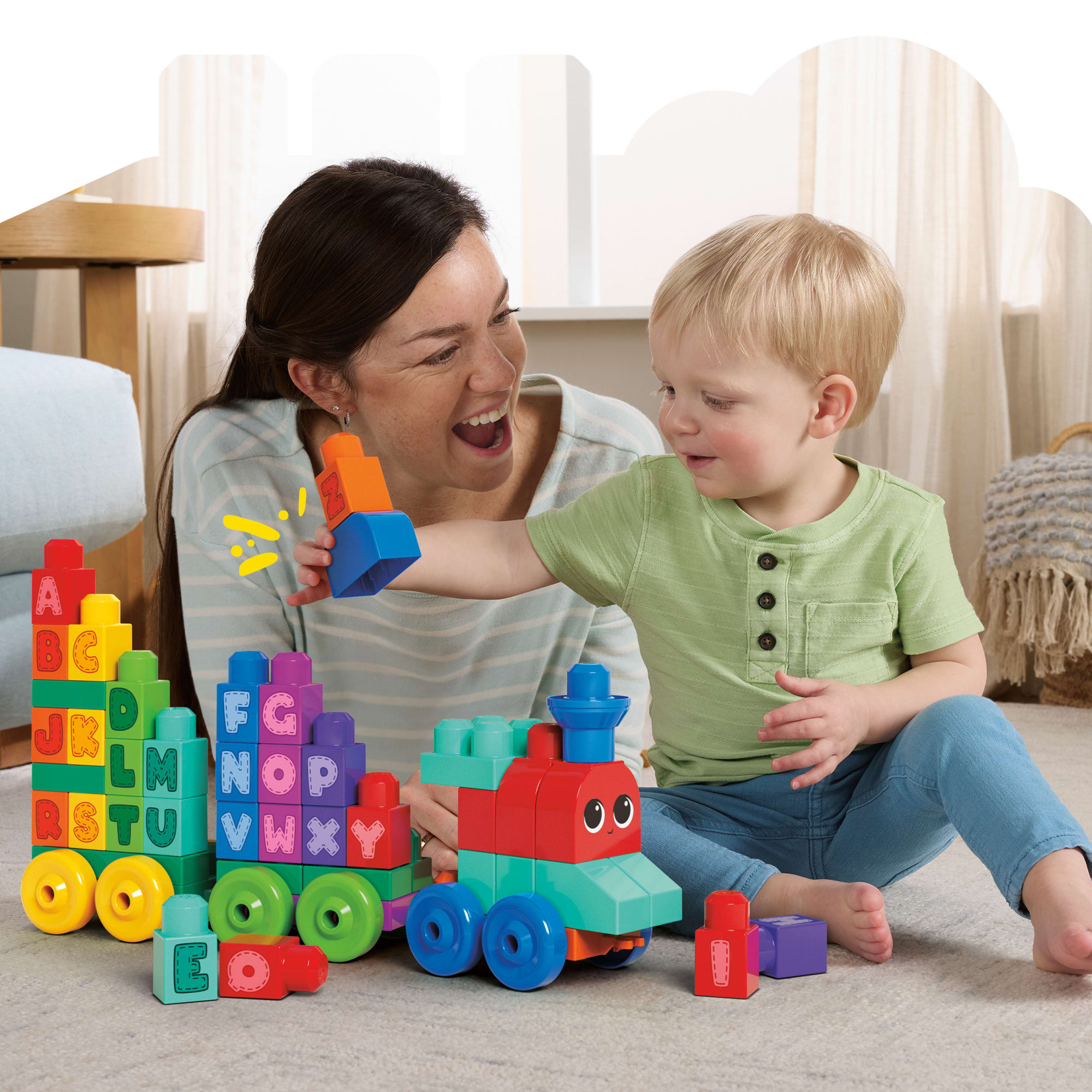 Mega Bloks® Le Train de L’Alphabet