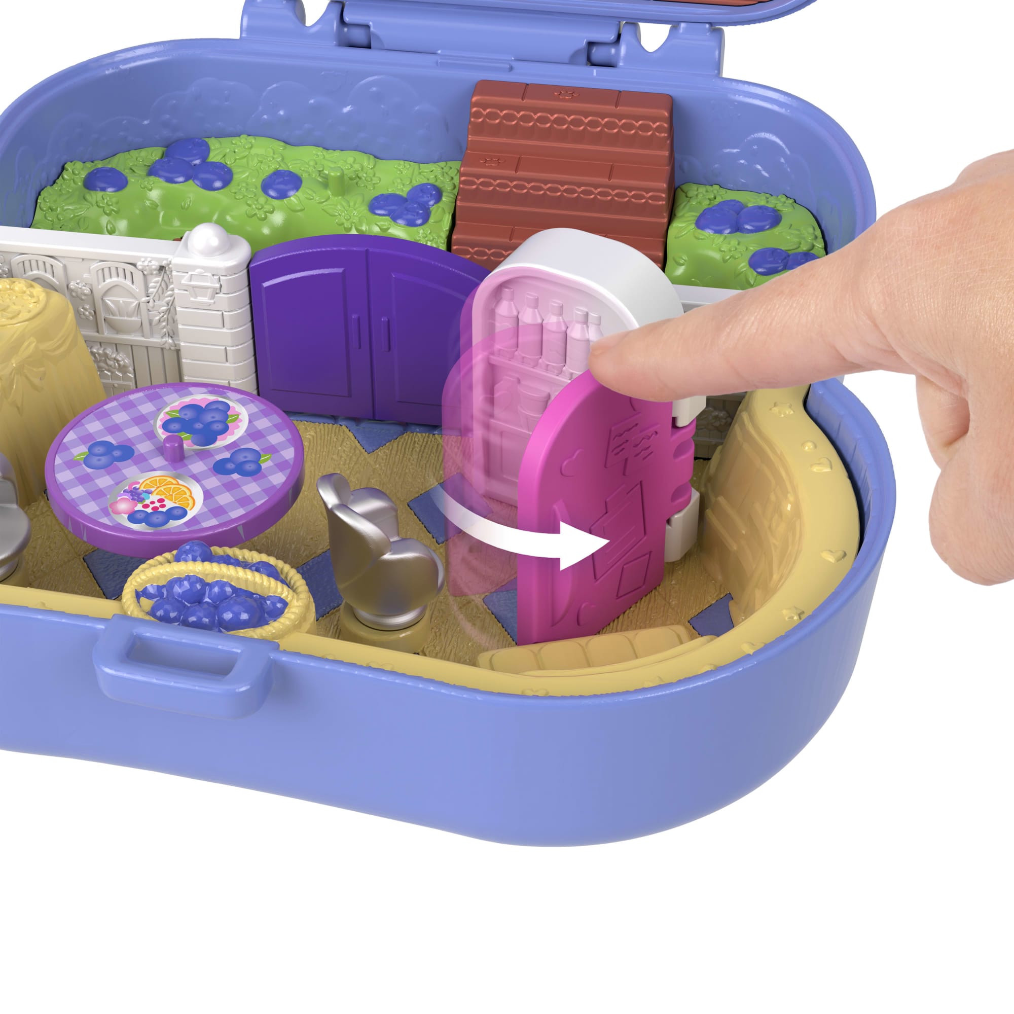 Polly Pocket-Coffret Oursons et Myrtilles-Jouet de Voyage