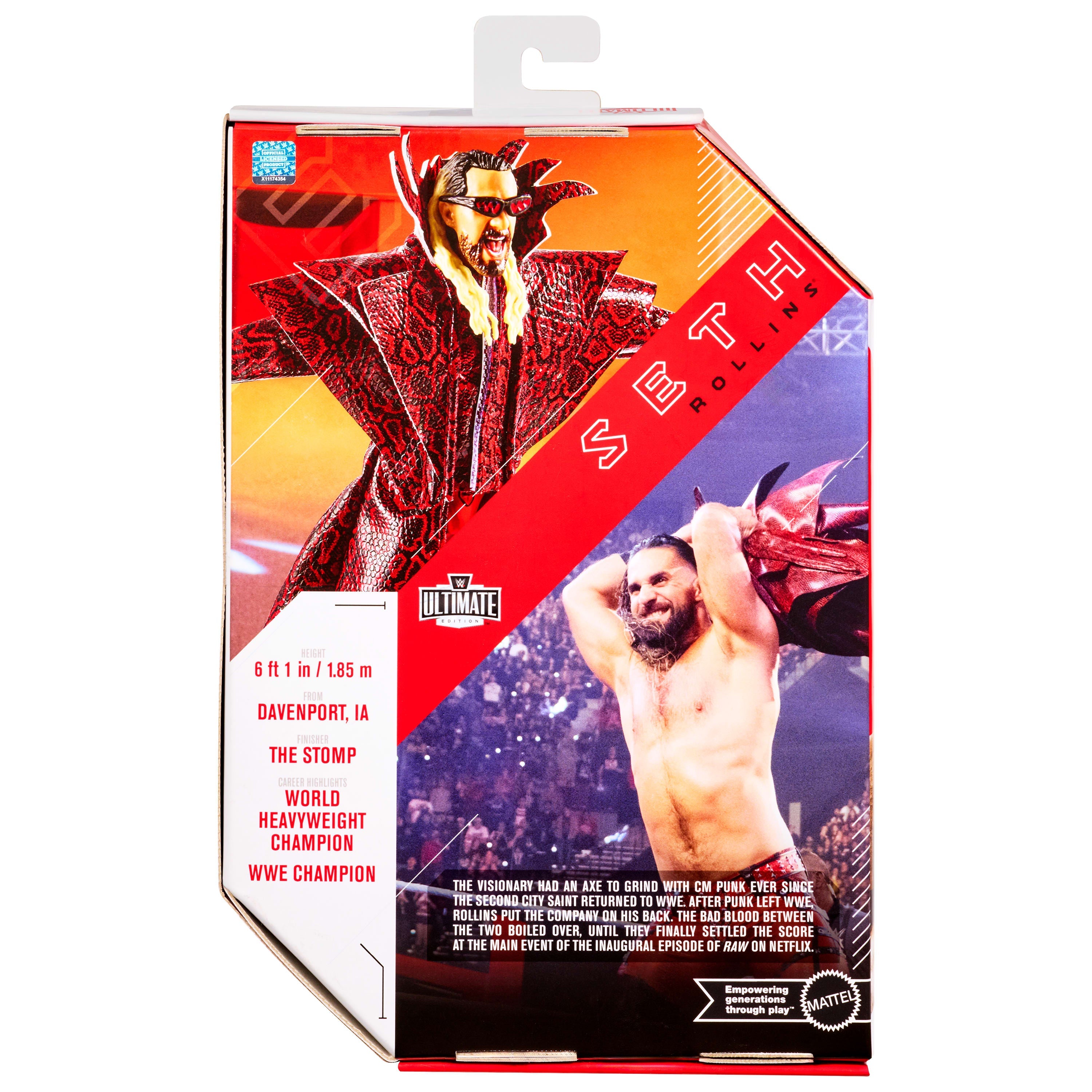 Wwe Figurine Articulée Ultimate Seth Rollins