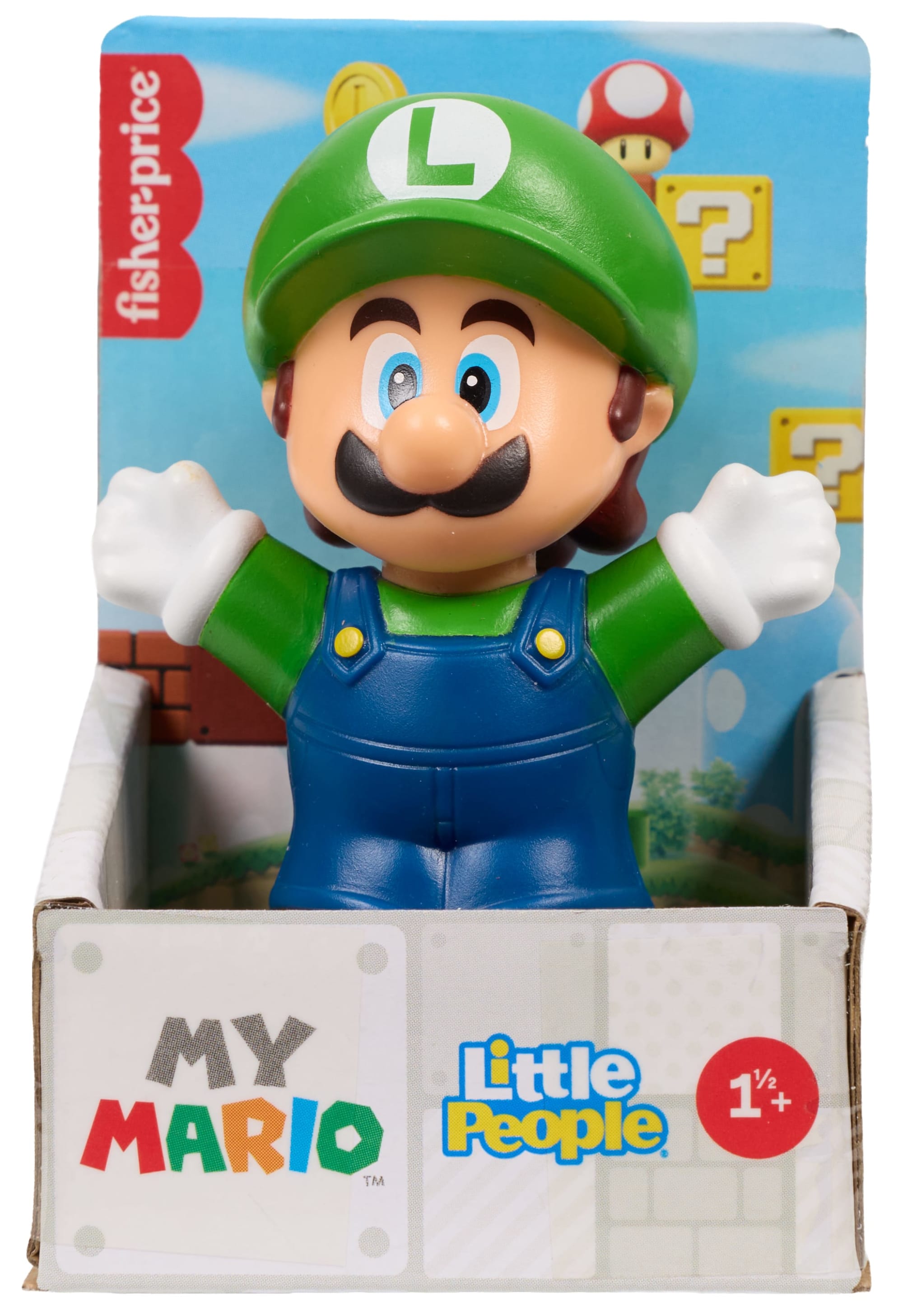 Little People Mario Bros Brinquedo para Bebês FP Little People Sortido De Figuras Mario Bros