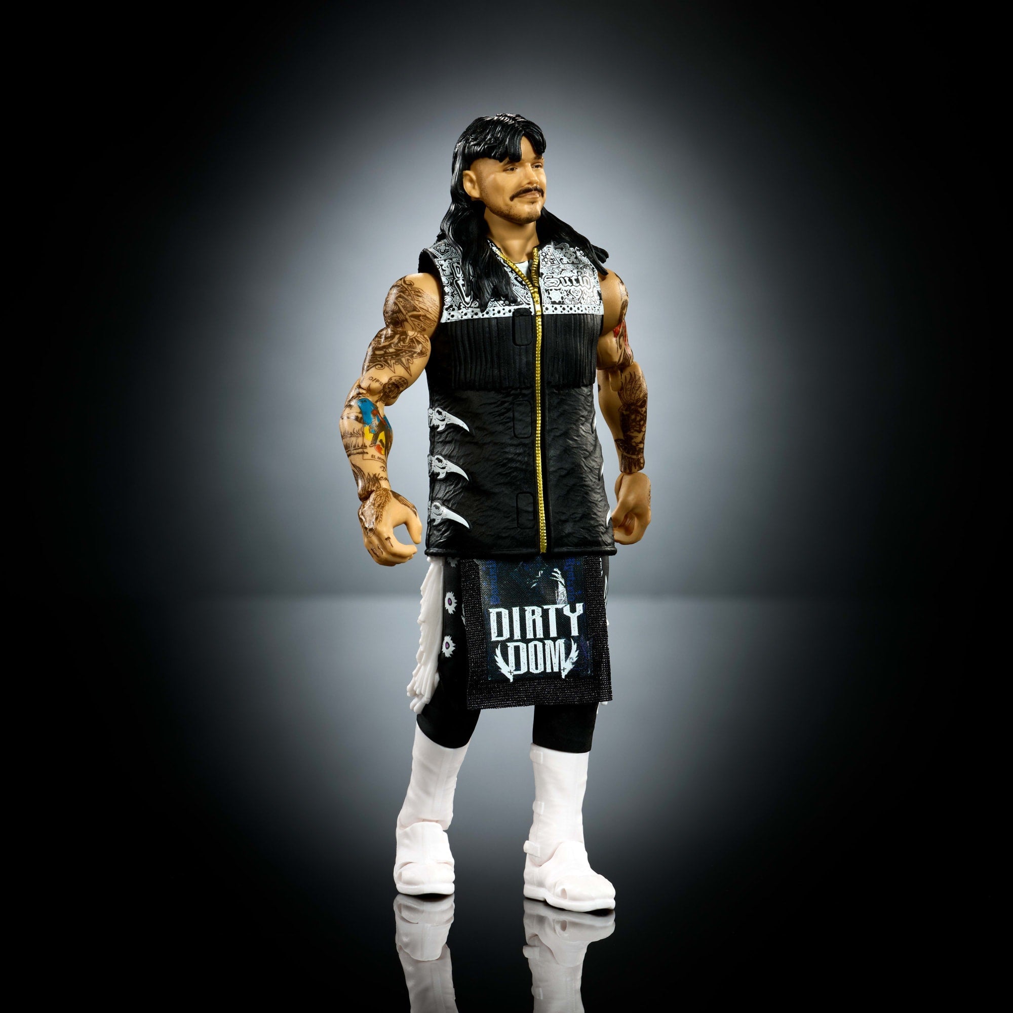 WWE Ultimate Edition Dirty Dominik Mysterio Action Figure & Accessories Set, 6-Inch Collectible