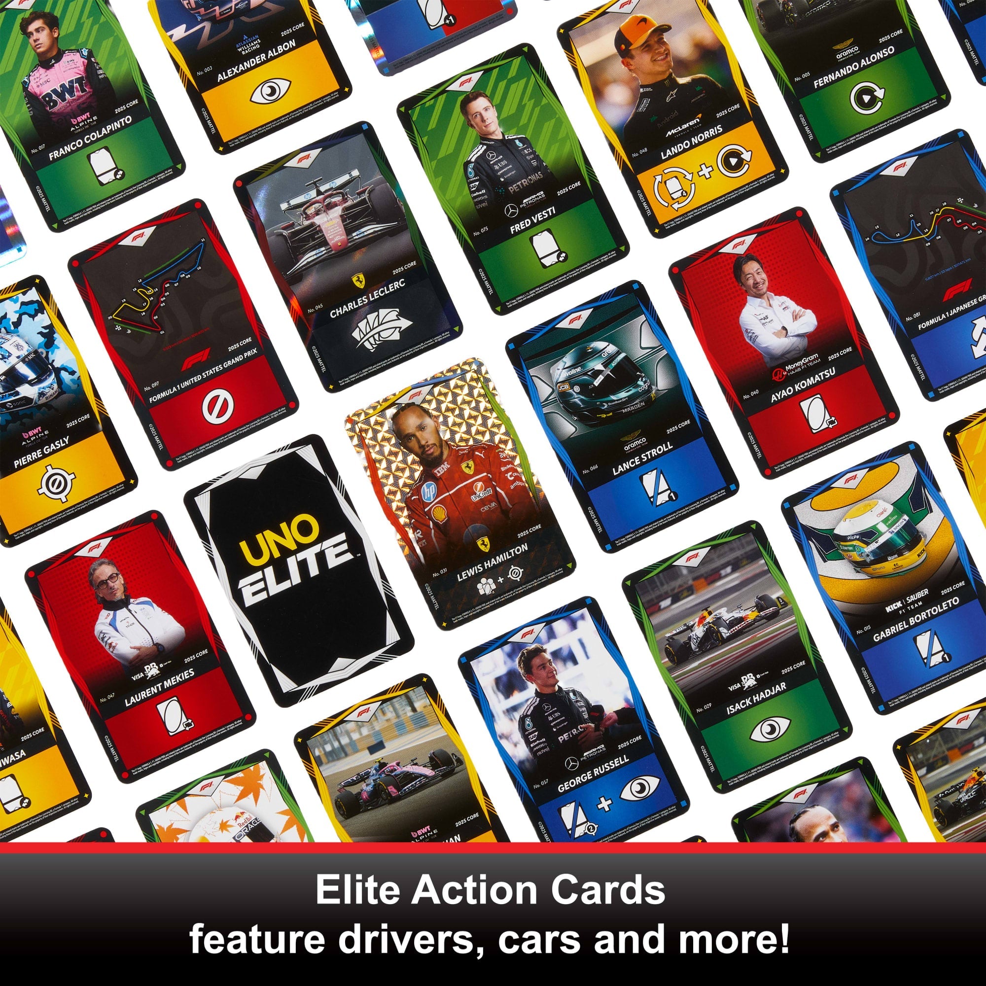 UNO Elite Formula 1 2025 Core Edition Starter Pack