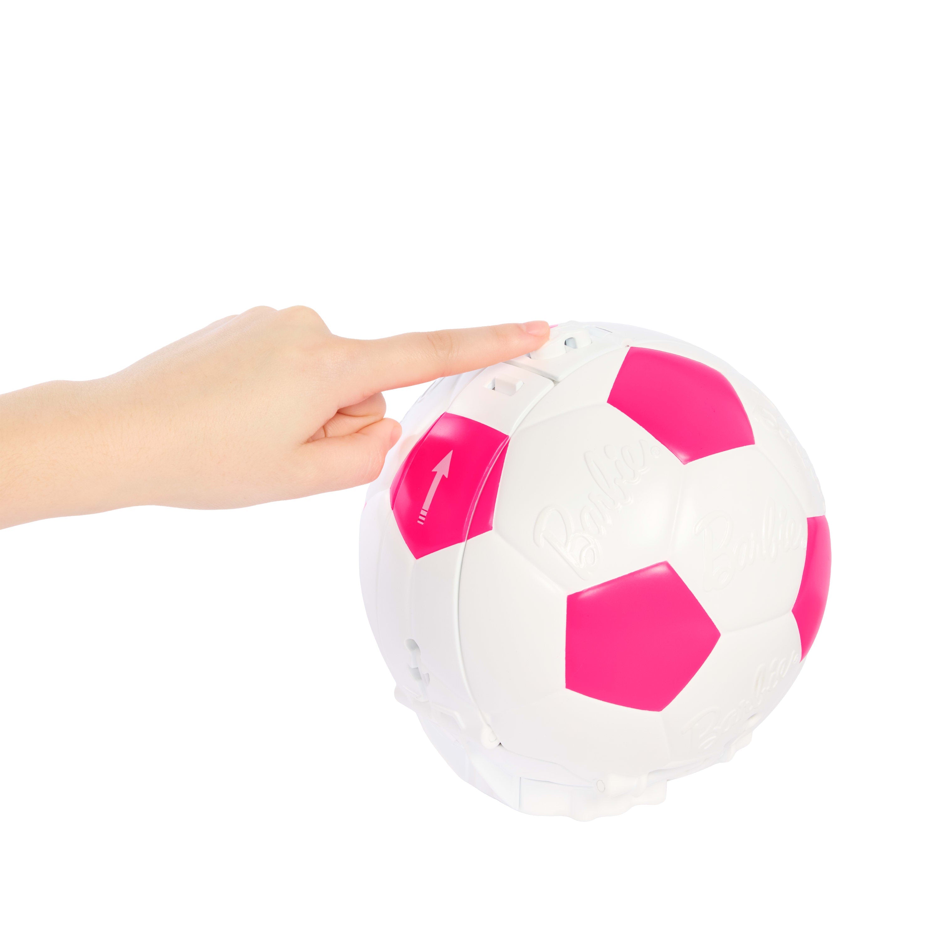 Barbie Team Barbie Roll And Reveal Soccer Player Doll And Accessories With Brunette Fashion Doll, 8 Surprises & Soccer Ball Encasement