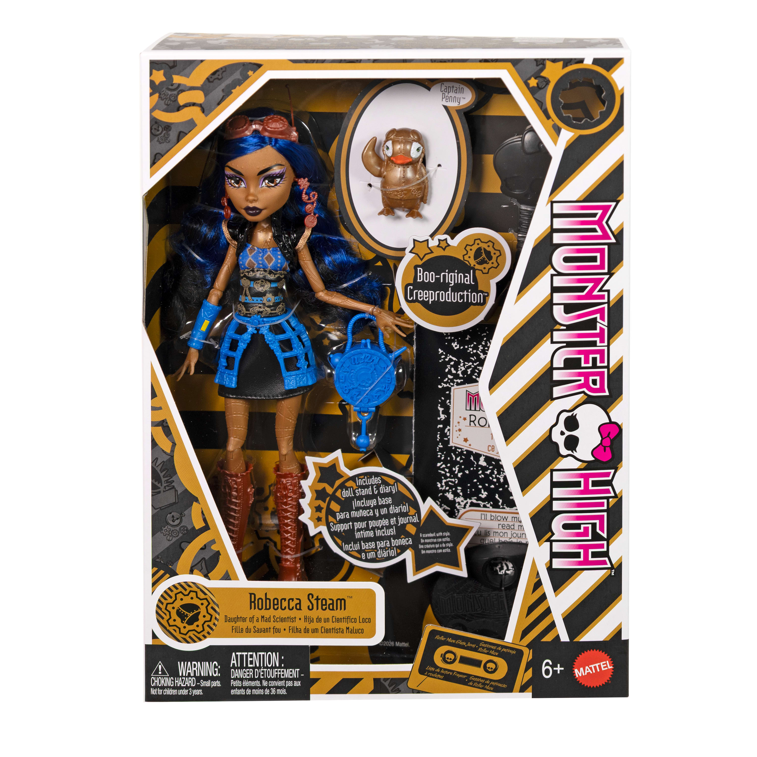 Monster High Skullector Muñeca de Colección Robecca Creeproduction