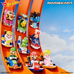 Hot Wheels Mario Kart Vehículo de Juguete Toad Sneeker