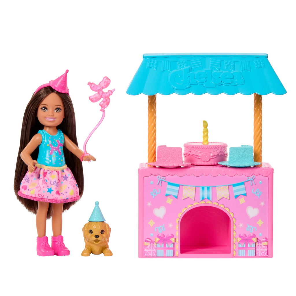 Barbie Chelsea Set de Juego Chelsea Fiesta de Cumpleaños