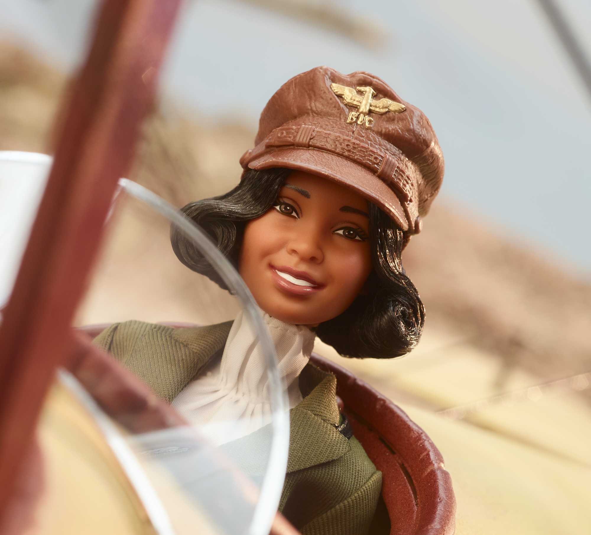 Barbie Signature Bessie Coleman Doll, Inspiring Women Series, Collectible in Displayable Packaging