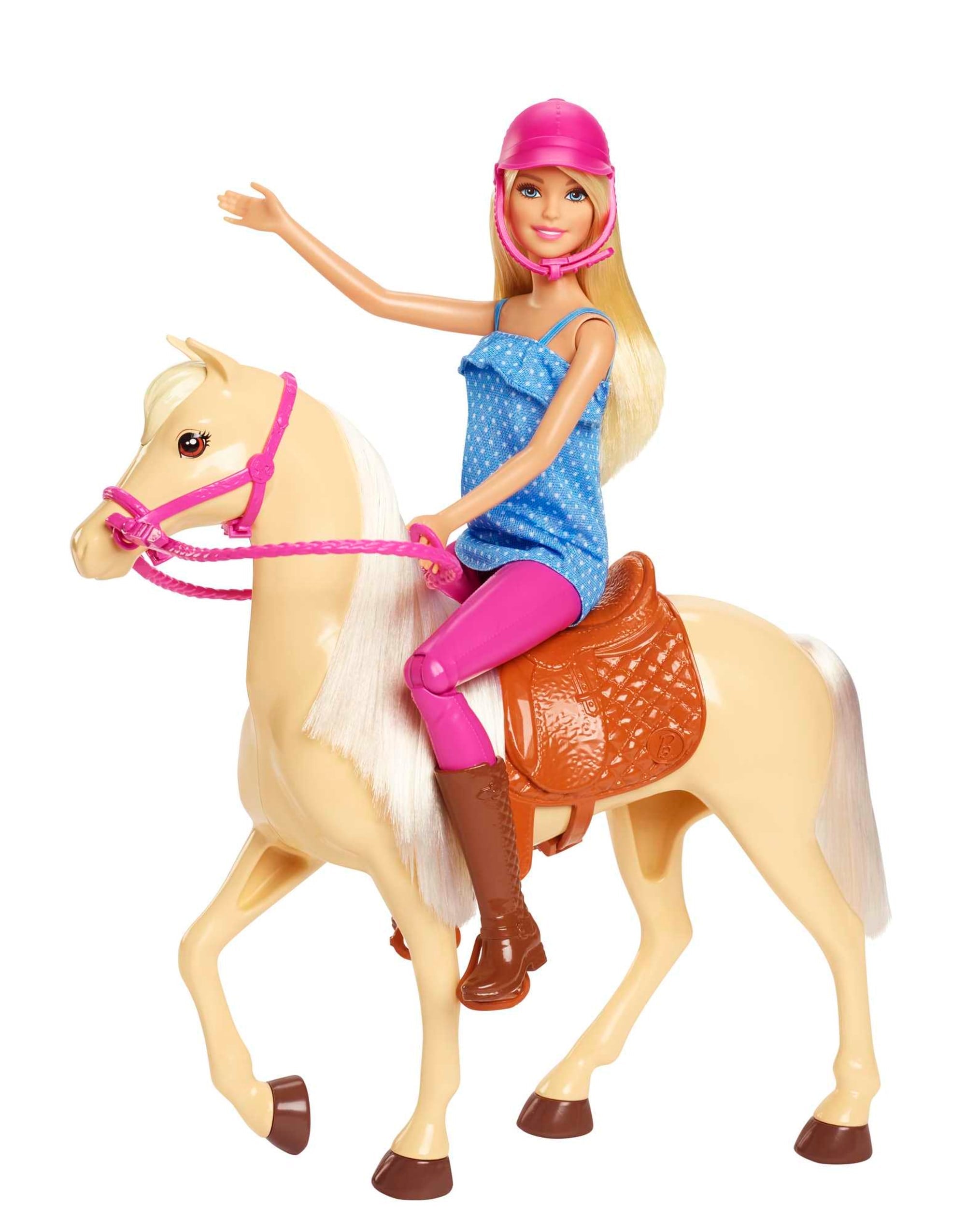 Barbie Doll And Horse