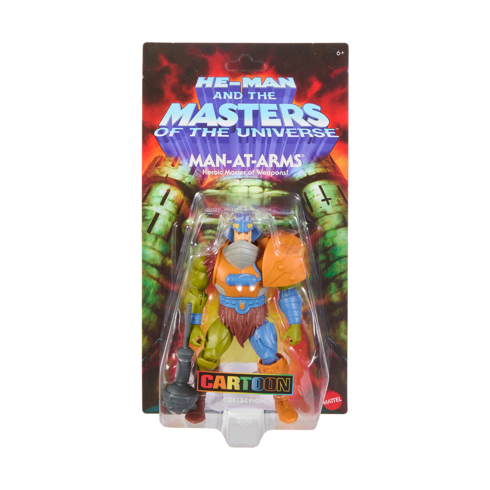 Masters Of The Universe Origins 200X Cartoon Collection Man At Arms 5.5 inch Motu Action Figure Toy