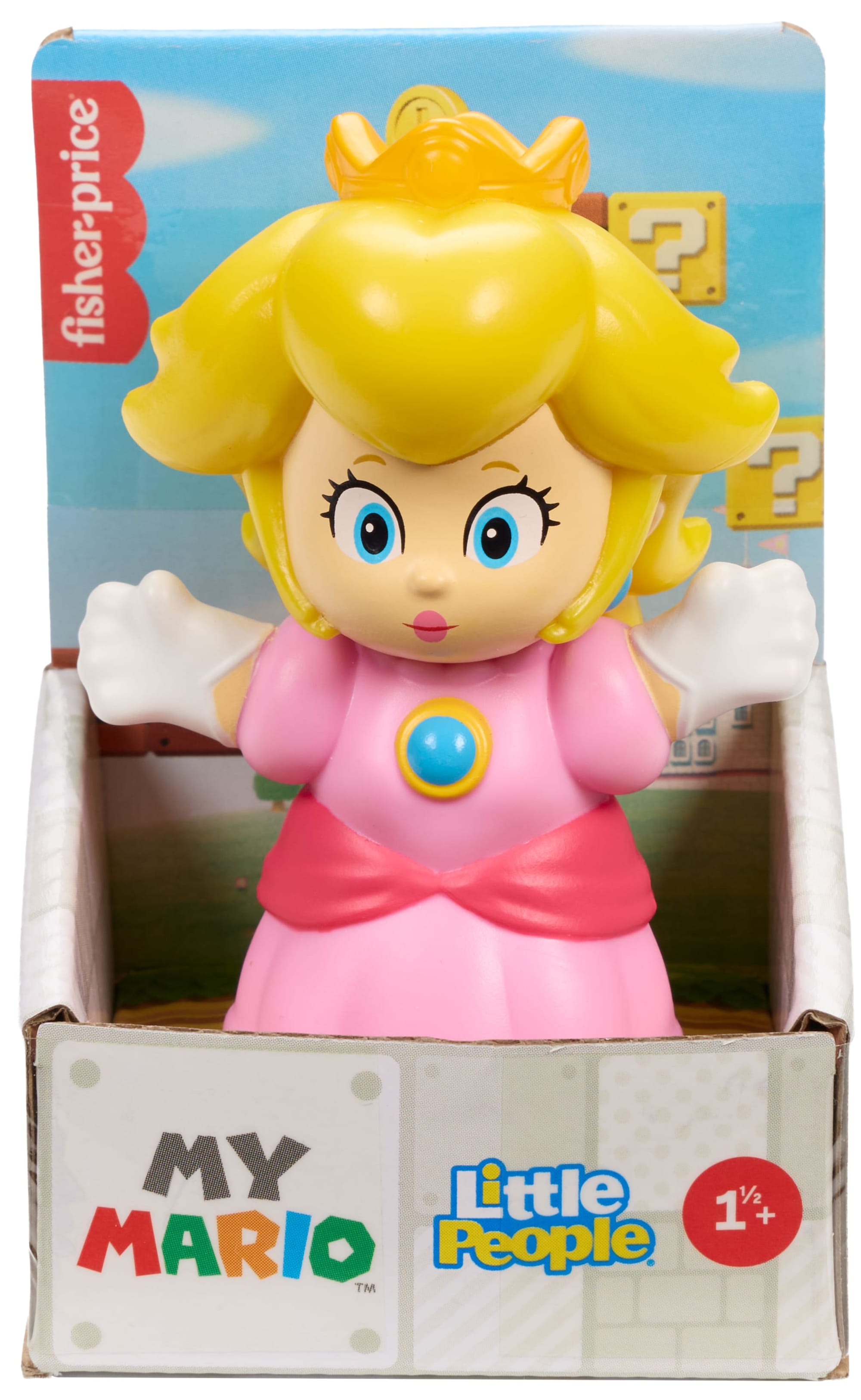 Little People Mario Bros Brinquedo para Bebês FP Little People Sortido De Figuras Mario Bros