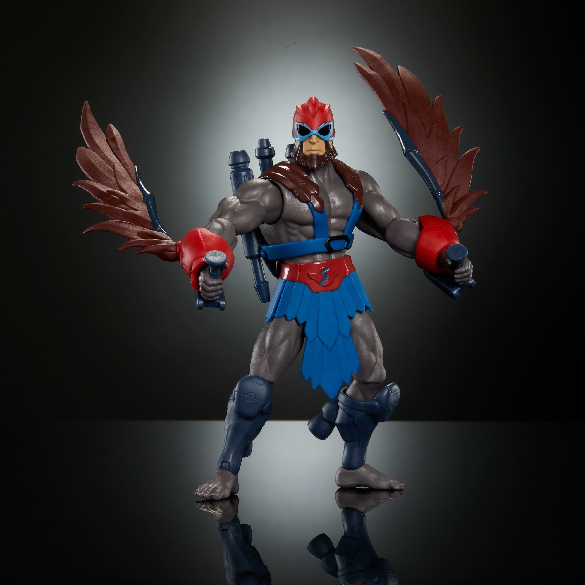 Masters Of The Universe Origins 200X Cartoon Collection Stratos 5.5 inch Action Figure Motu Hero Toy