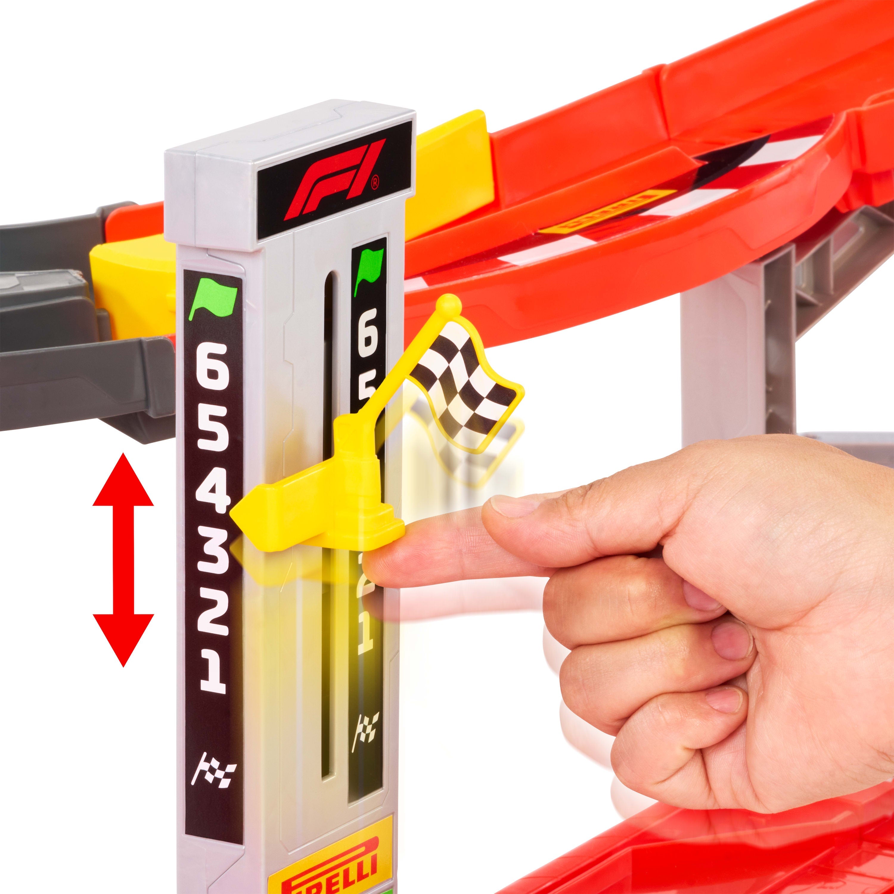 Hot Wheels-Circuit Ultra descente Formule 1®-Piste Avec 3 Voitures