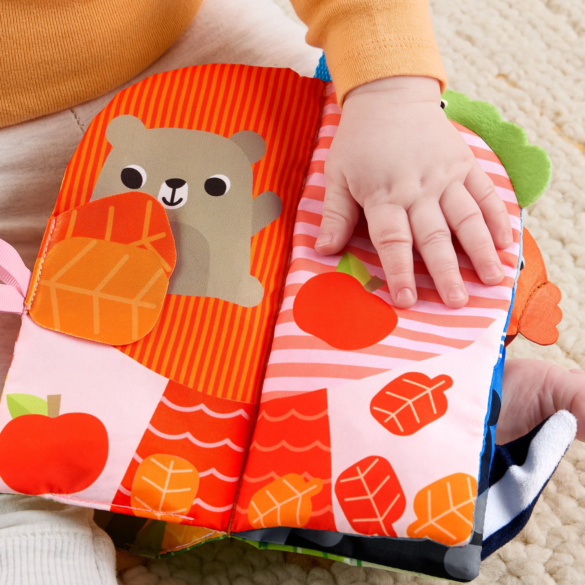 Fisher-Price Baby Brinquedo para Bebês FP Livro Sensorial