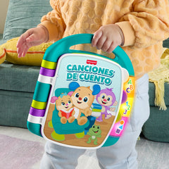 Fisher-Price Infant-Learning Juguete para Bebés Libro Cuentos y Rimas