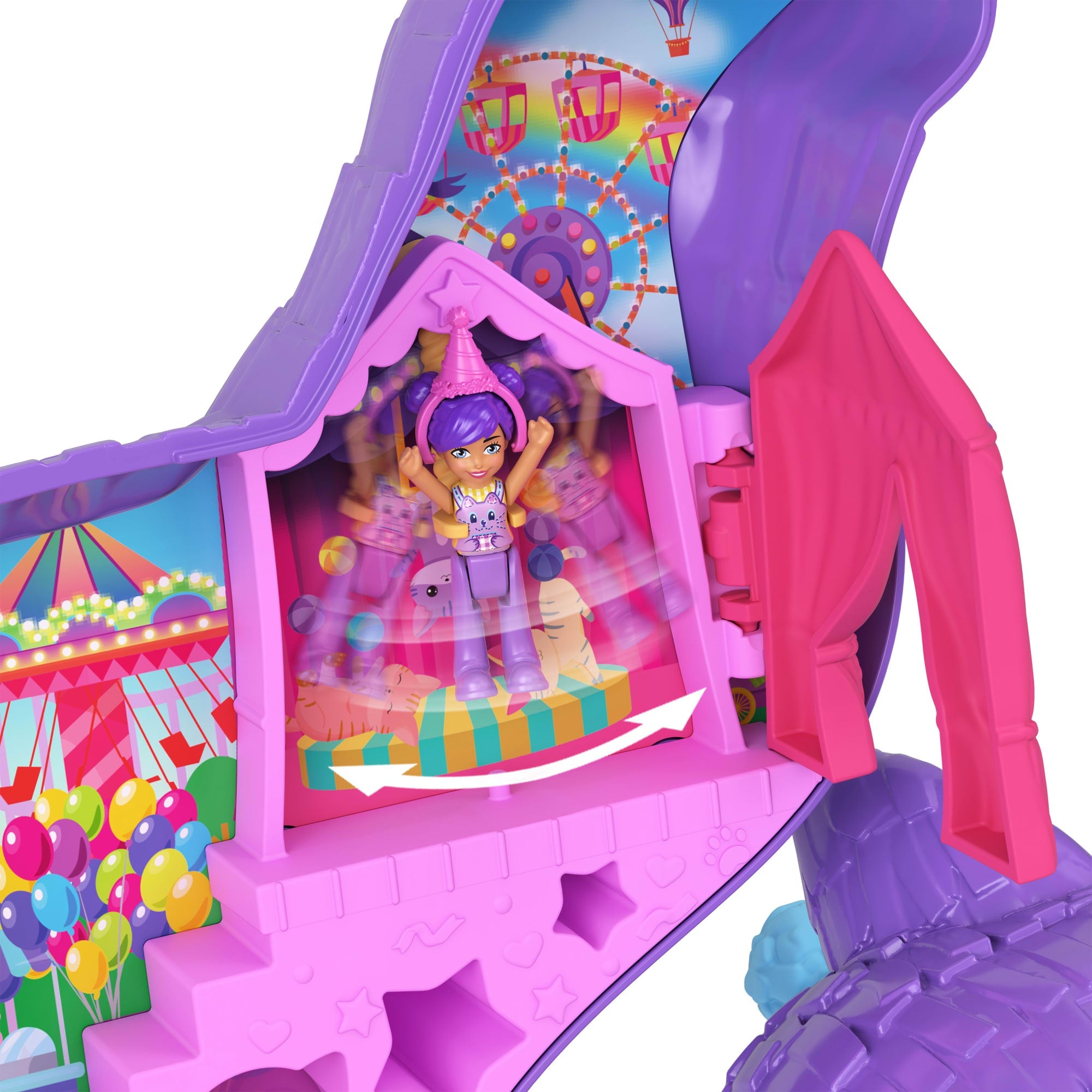 Polly Pocket Coffret de Jeu Chaton Festif