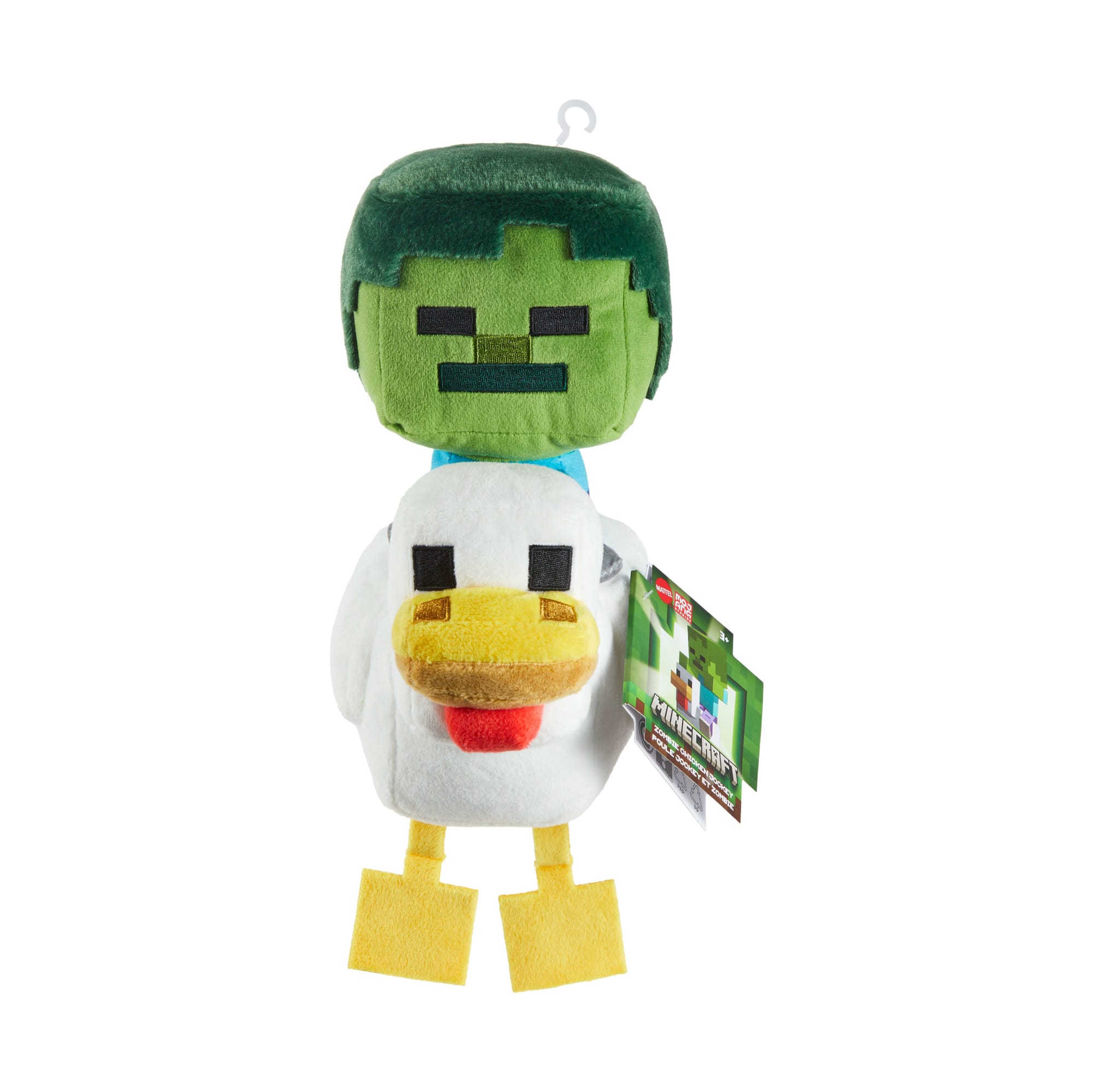 Peluche Minecraft Poulet Zombie Jockey