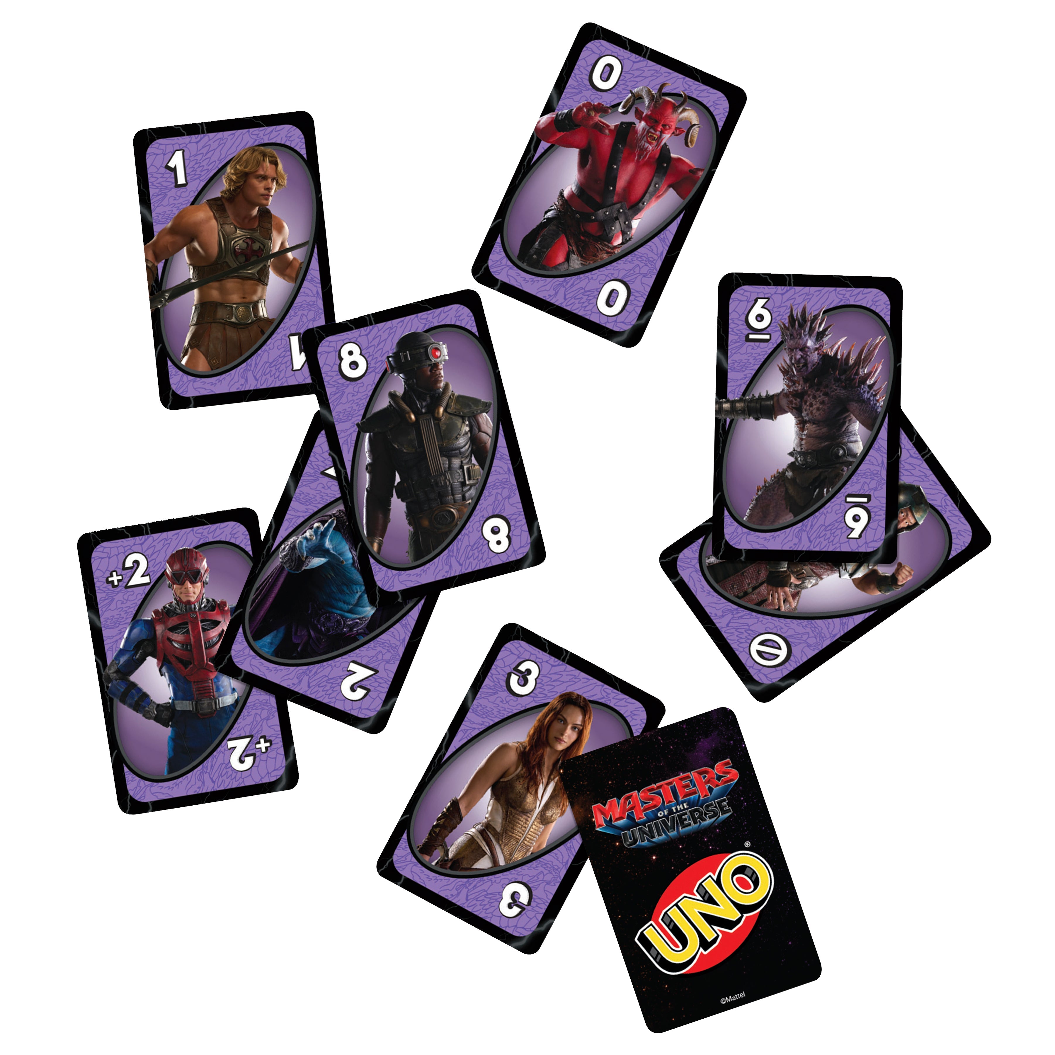 UNO Masters Of The Universe Movie Card Game