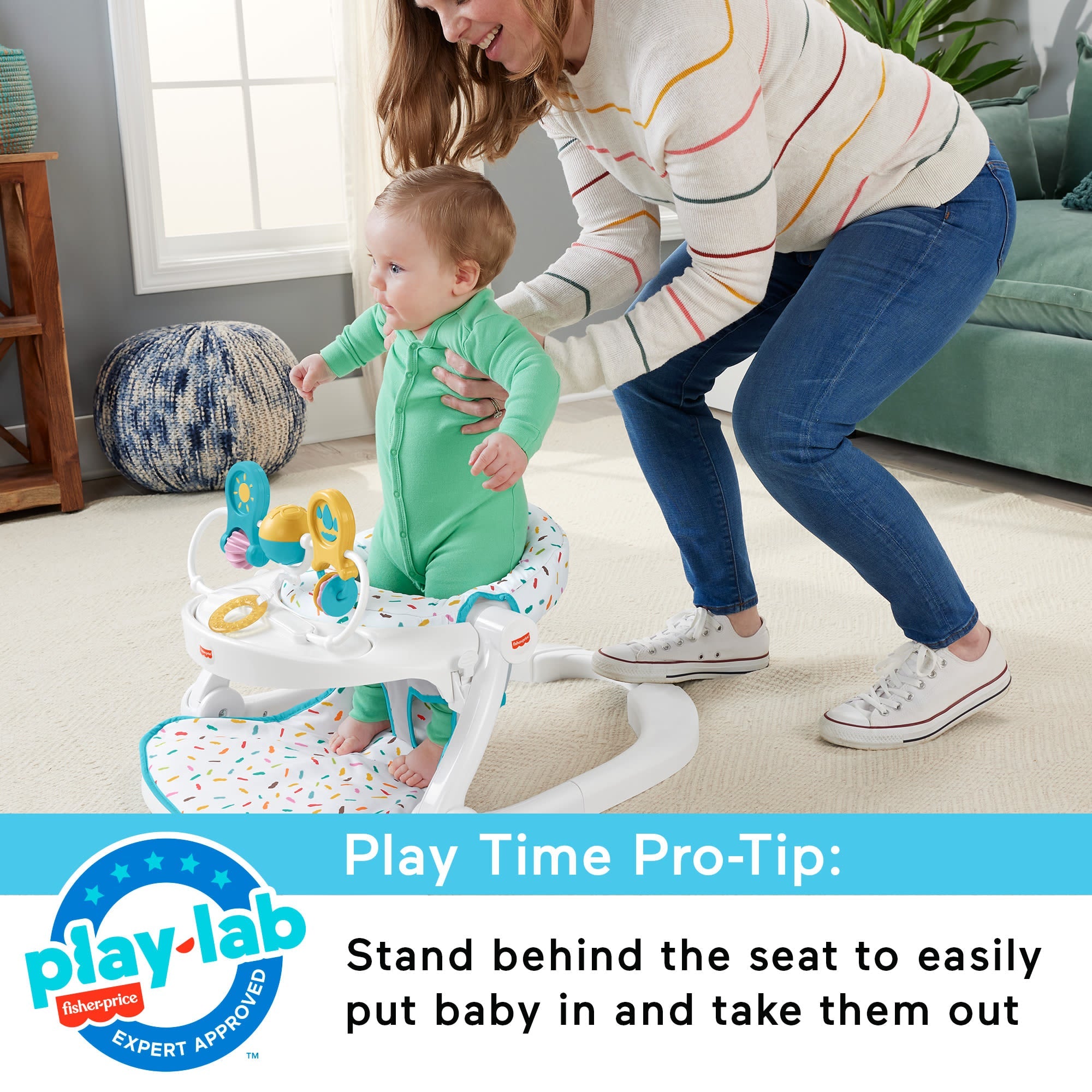Fisher-Price Deluxe Sit-Me-Up Floor Seat