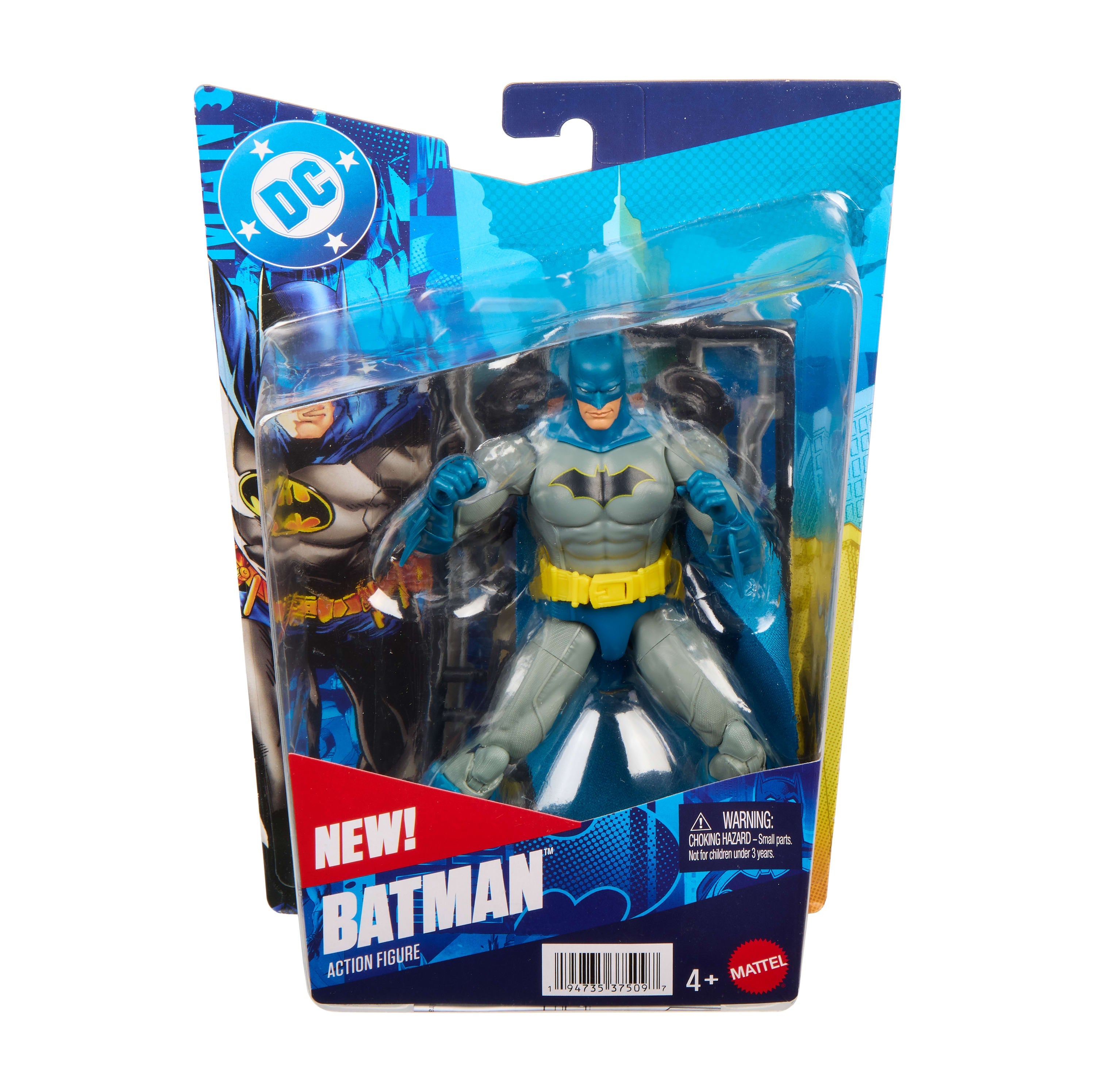 DC Premier 6.5 inch Batman Action Figure Series 1, Detailed Design 22 Articulations & Cape