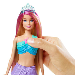 Barbie Poupée Barbie Dreamtopia Sirène Lumières Scintillantes