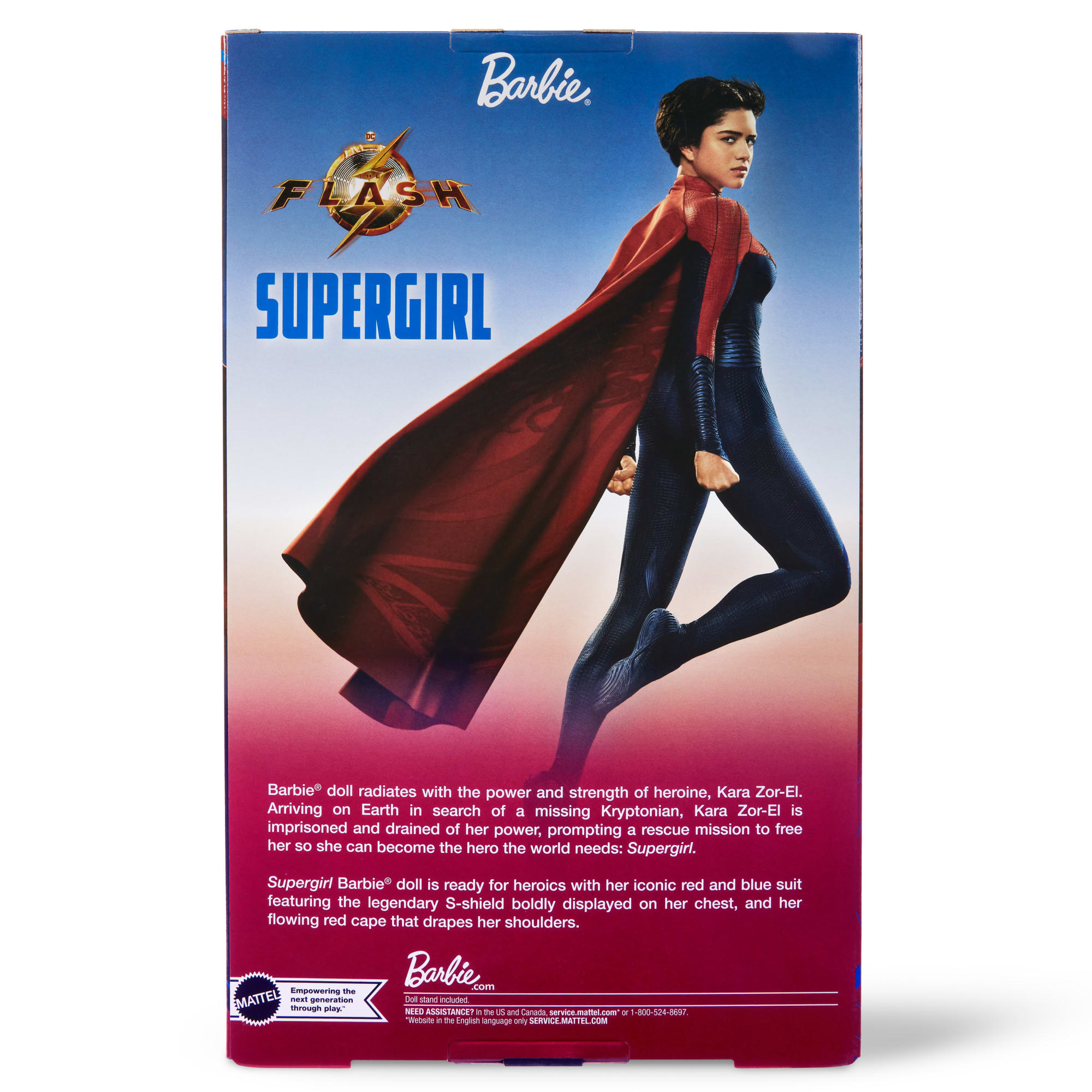 Supergirl Barbie Doll, Collectible Doll From The Flash Movie