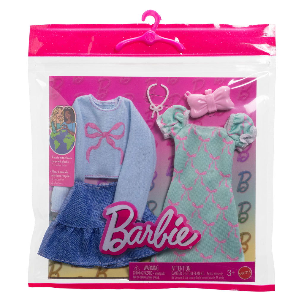Barbie Clothes, Fashion And Accessory 2-Packs For Barbie Dolls