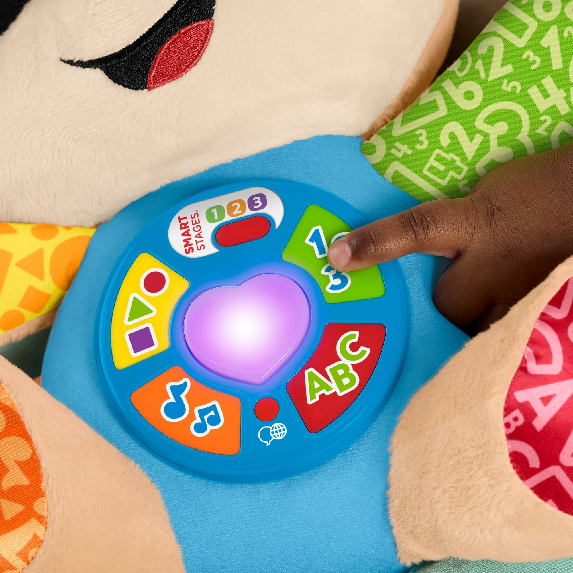 Fisher-Price Aprender e Brincar Brinquedo para Bebês Cachorrinho Aprende Comigo