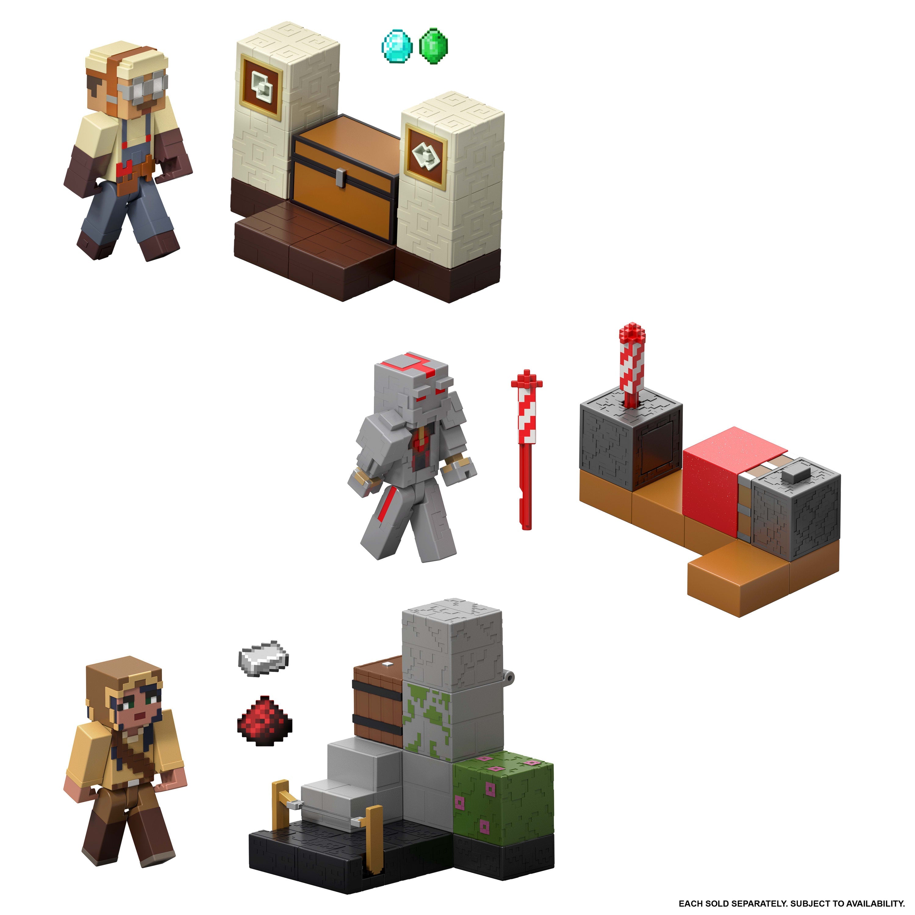 Minecraft Vanilla Minecraft Pacote com 2 de 3.25