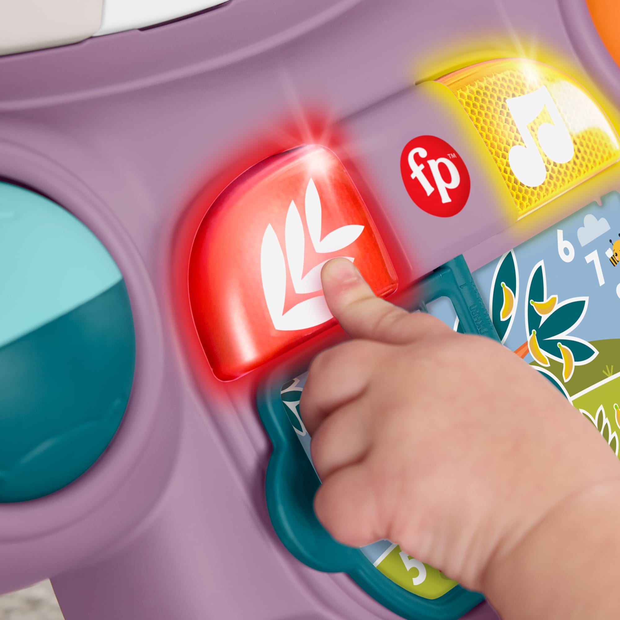 Fisher-Price Andador para Bebês Aprenda Comigo Amigo Macaco