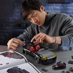Mattel Brick Shop Hot Wheels ’94 Toyota Supra Mkiv Building Toy Kit (824 Pieces), For Collectors