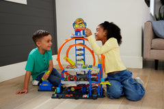 Hot Wheels-Coffret Méga Garage