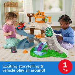 Fisher-Price Little People Ultimate Mountain Playset, Vehicle, Figures & Pieces For Toddler Play